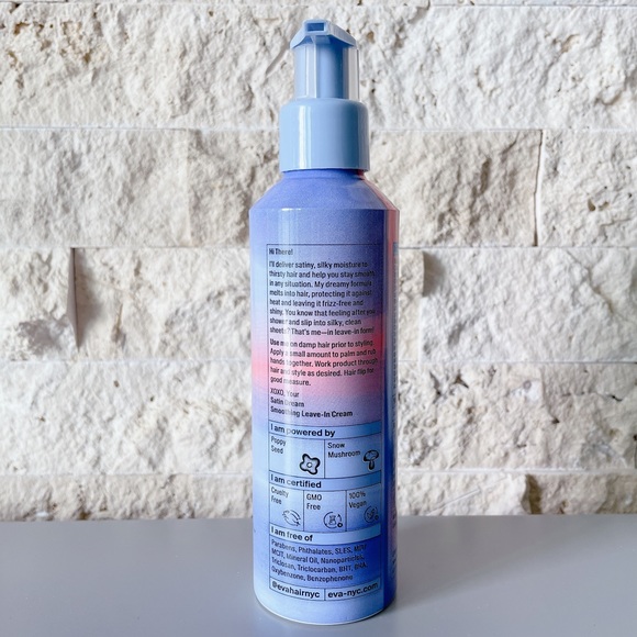 Eva NYC Satin Dream Smoothing Leave-In Cream NEW leave in hair conditioner - Picture 4 of 11